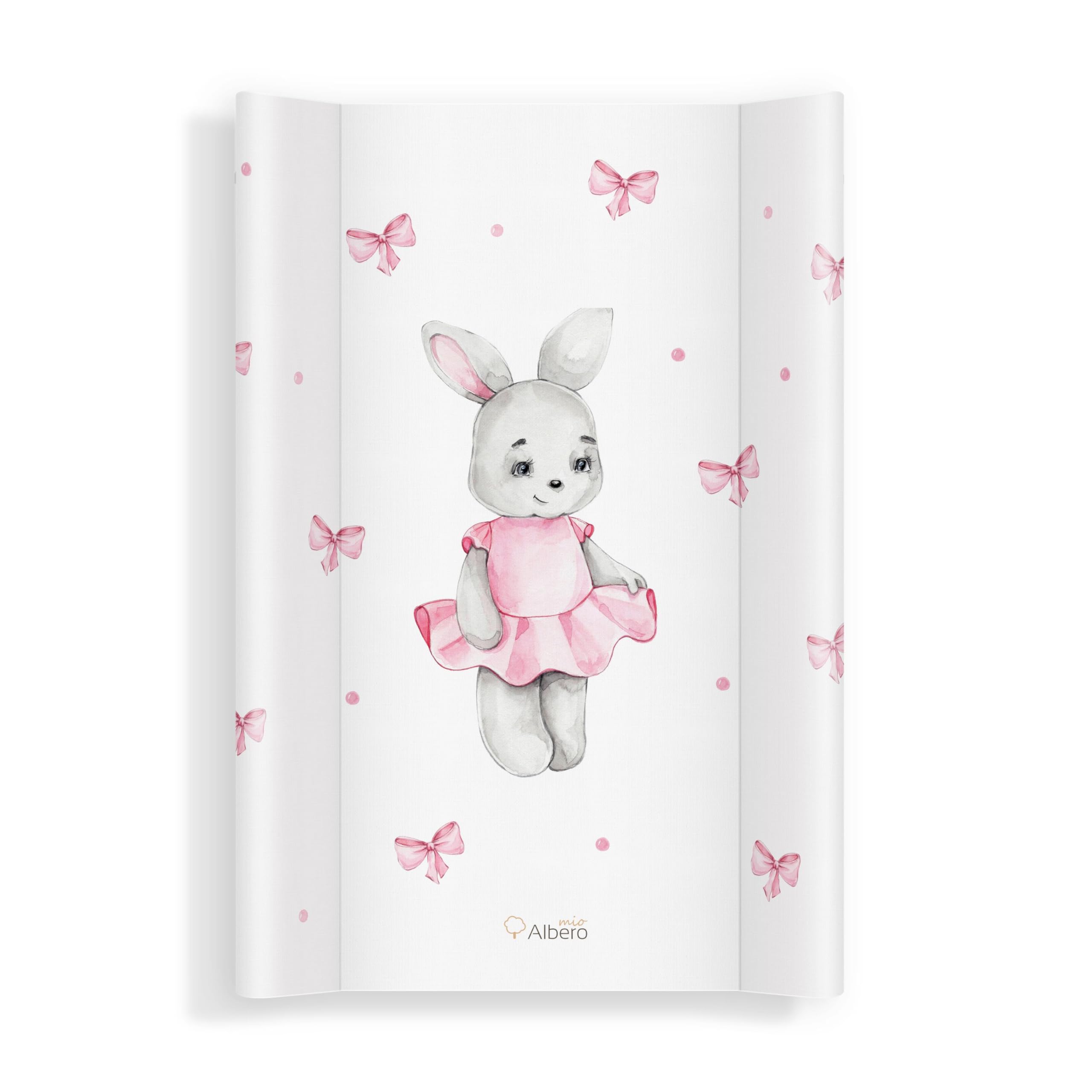 Comodo e pratico, fasciatoio, 2 cunei, fasciatoio, fasciatoio, per culla 70 x 47 cm, lavabile PT70 440, ballerina