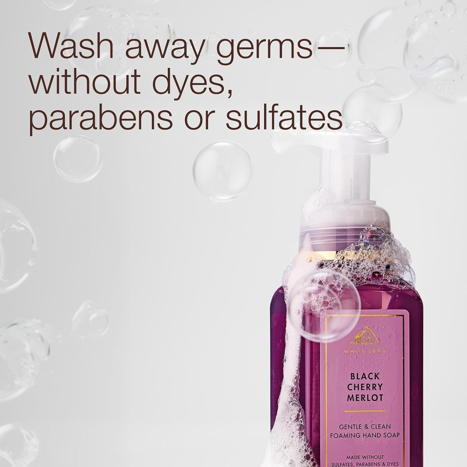 Bath & Body Works Gentle & Clean Foaming Hand Soap - Germ-Cleansing Hand Soap with Gentle Cleansing & Conditioning Formula - Dermatologist Approved - Thoughtful Gift - 6-Fragrance Variety Pack