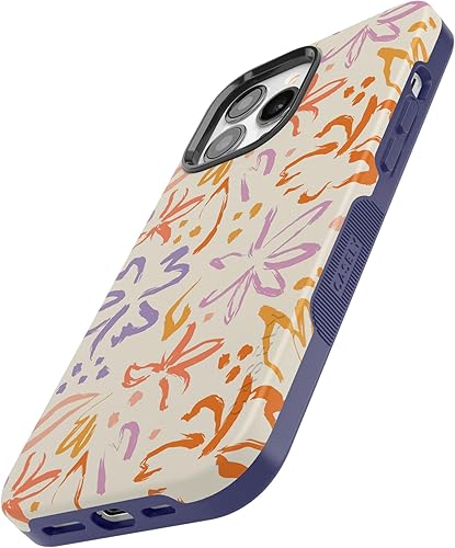 Miniatura 971 de Casely Funda para iPhone 13 Pro Max Jardín dorado Floral de girasol amarillo Compatible con MagSafe Diseño protector audaz Jardín Dorado