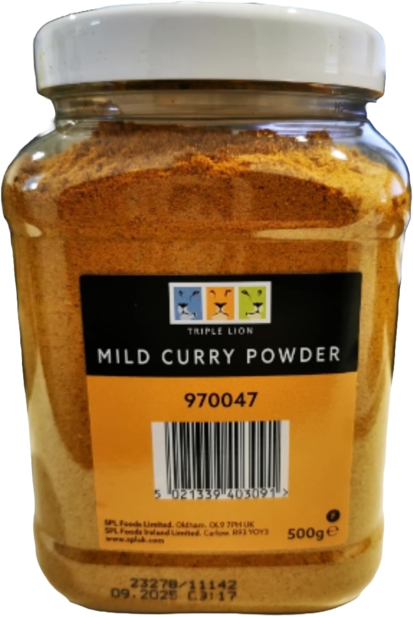 Triple LionMild Curry Powder 500gm
