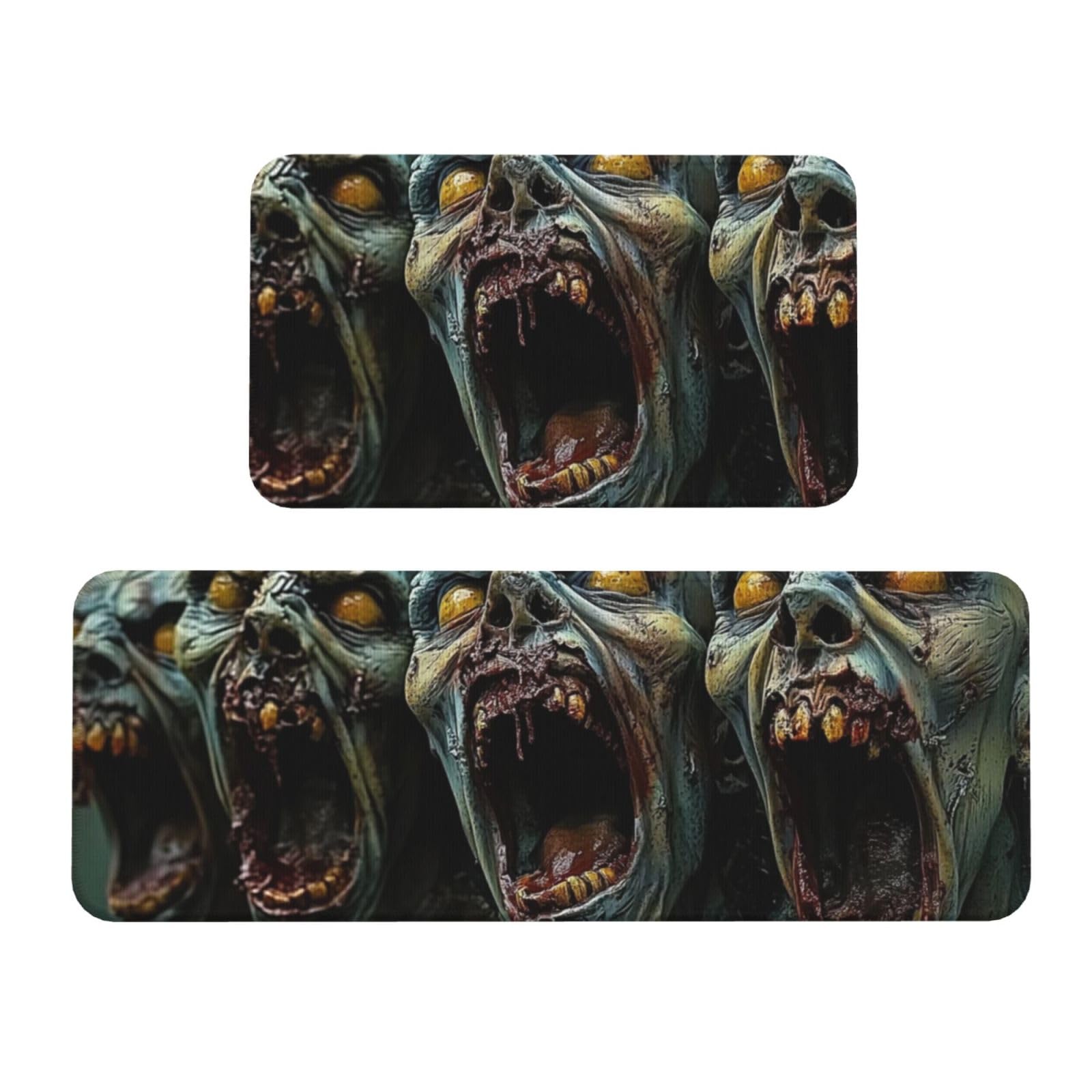 Tapetes de cocina de zombis para decorar con un estilo divertido, cómodo y original