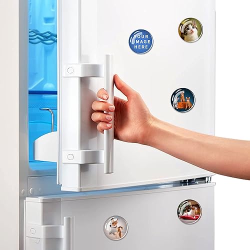 Miniatura 4 de Imanes de fotos personalizados para nevera, imanes de refrigerador personalizados para pizarra blanca, imanes divertidos decorativos para cocina,