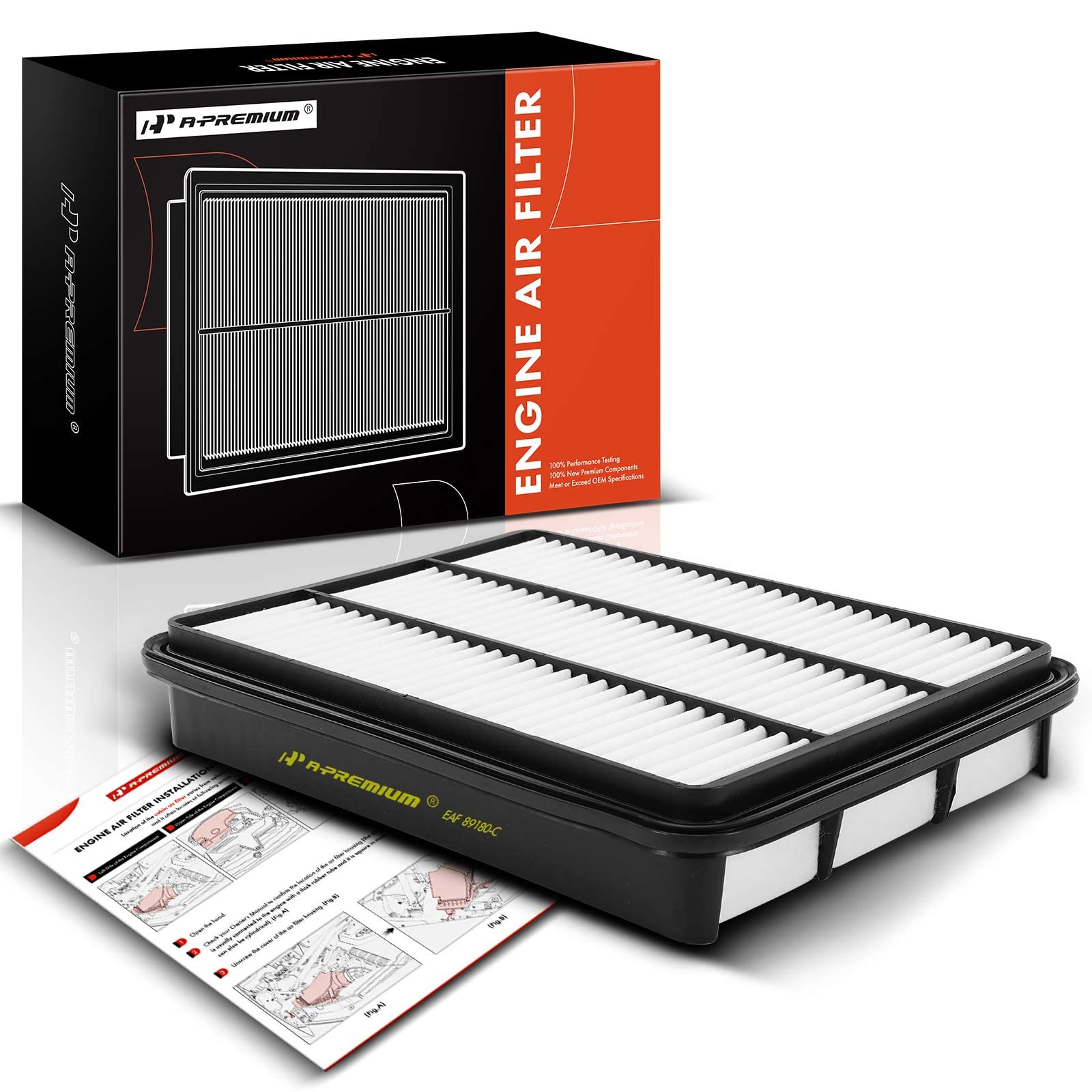 Amazon.com: A-Premium Engine Air Filter Compatible with Toyota 4Runner ...