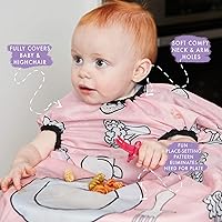 Vista 16 de grabease Allover Waterproof Bib for Self-Feeding Infants and Toddlers, Machine Washable, Ages 6-24 Months