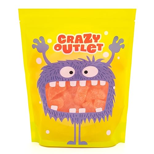 Miniatura 7 de Rebanadas de naranja  Paquete de 2 libras (65 unidades)  Caramelo de Navidad  Rebanadas de frutas con sabor natural  Caramelos masticables sin