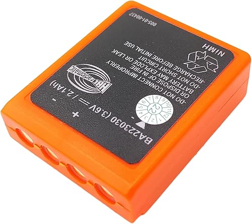 Miniatura 3 de Batería recargable de 3.6V BA223030 2100mAh para HBC Grúa Control Remoto Camión Conducción Batería Bloque de energía