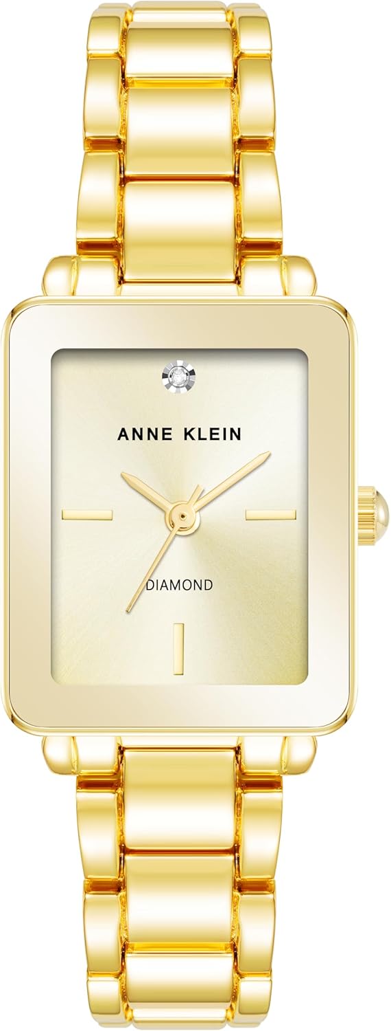 Anne Klein Women's Genuine Diamond Dial Bracelet Watch