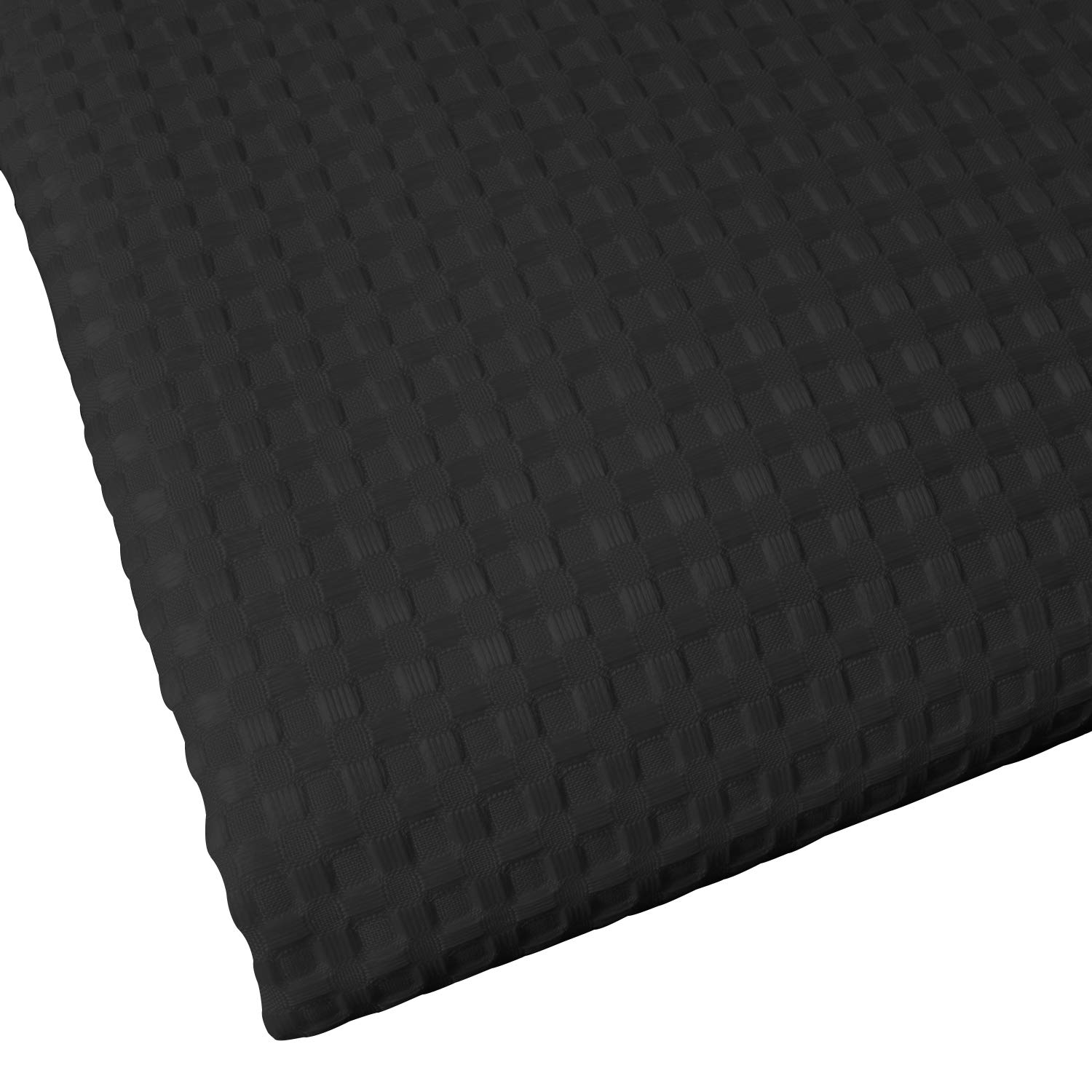 Tenda Da Doccia Nera Con Fodera Integrata – Tessuto Spesso 230 G/m² A Nido D'Ape, 137x203 Cm, Set 3 In 1 Con Ganci - 2