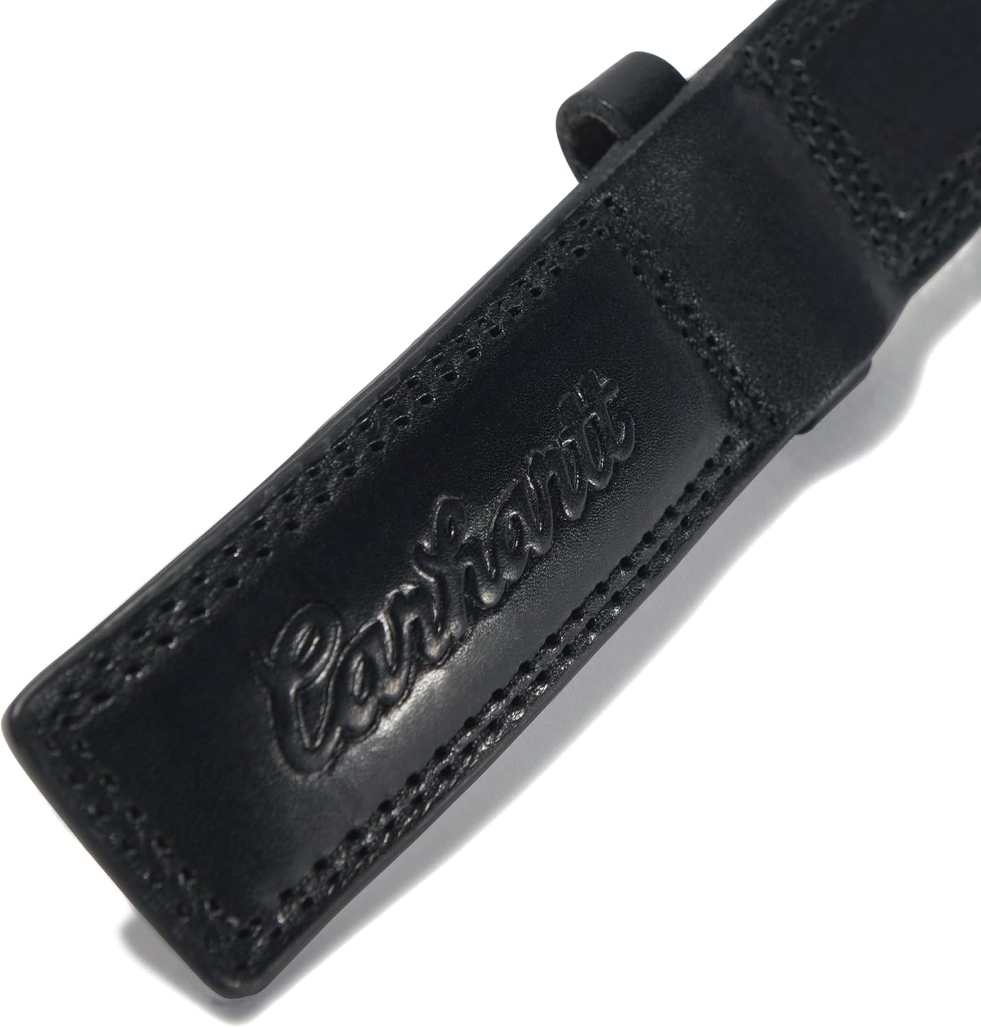 Carhartt Men's Bridle Leather Scratchless Belt, Black, 36