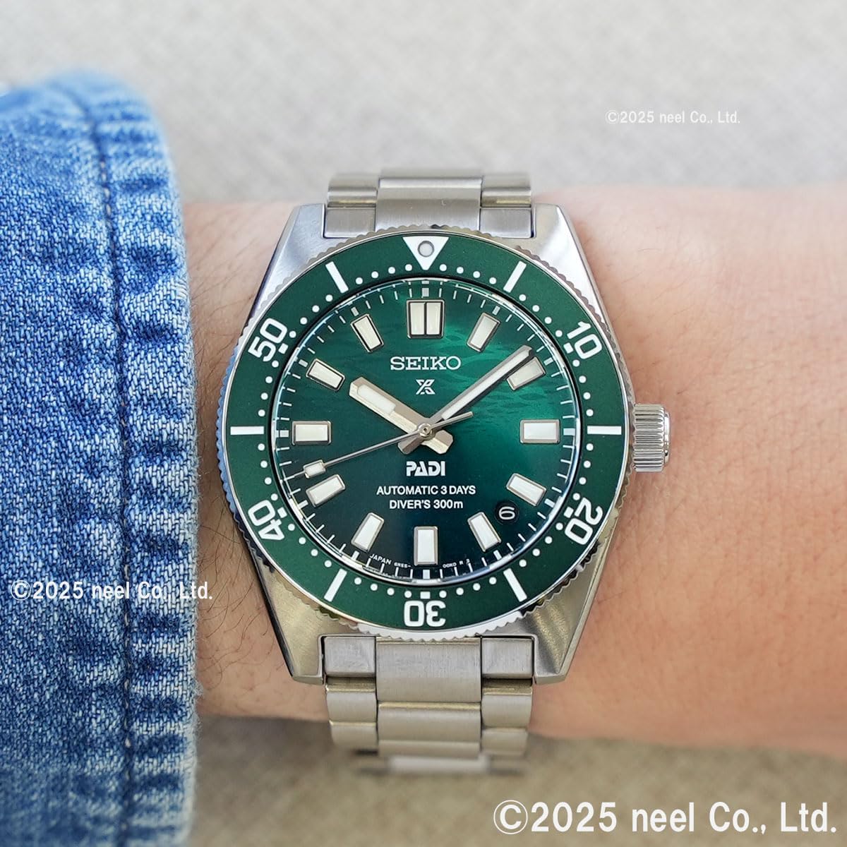 Seiko SBDC205 Prospex Divers 1965 Heritage PADI Special Edition Automatic Core Shop Limited Wristwatch