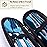 Travel Utensils with Case, Quatish Portable Silverware Set for Work, Stainless Steel Reusable Travel Cutlery Set, Fork and Spoon Set for Camping, Picnic, Gadgets, Lunch Box for Men, Blue