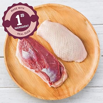 PAWUP Dog Treats Duck Apple Sausage, Salmon Jerky Dog Treats, Natural Dog Duck Jerky Treats w/Taurine