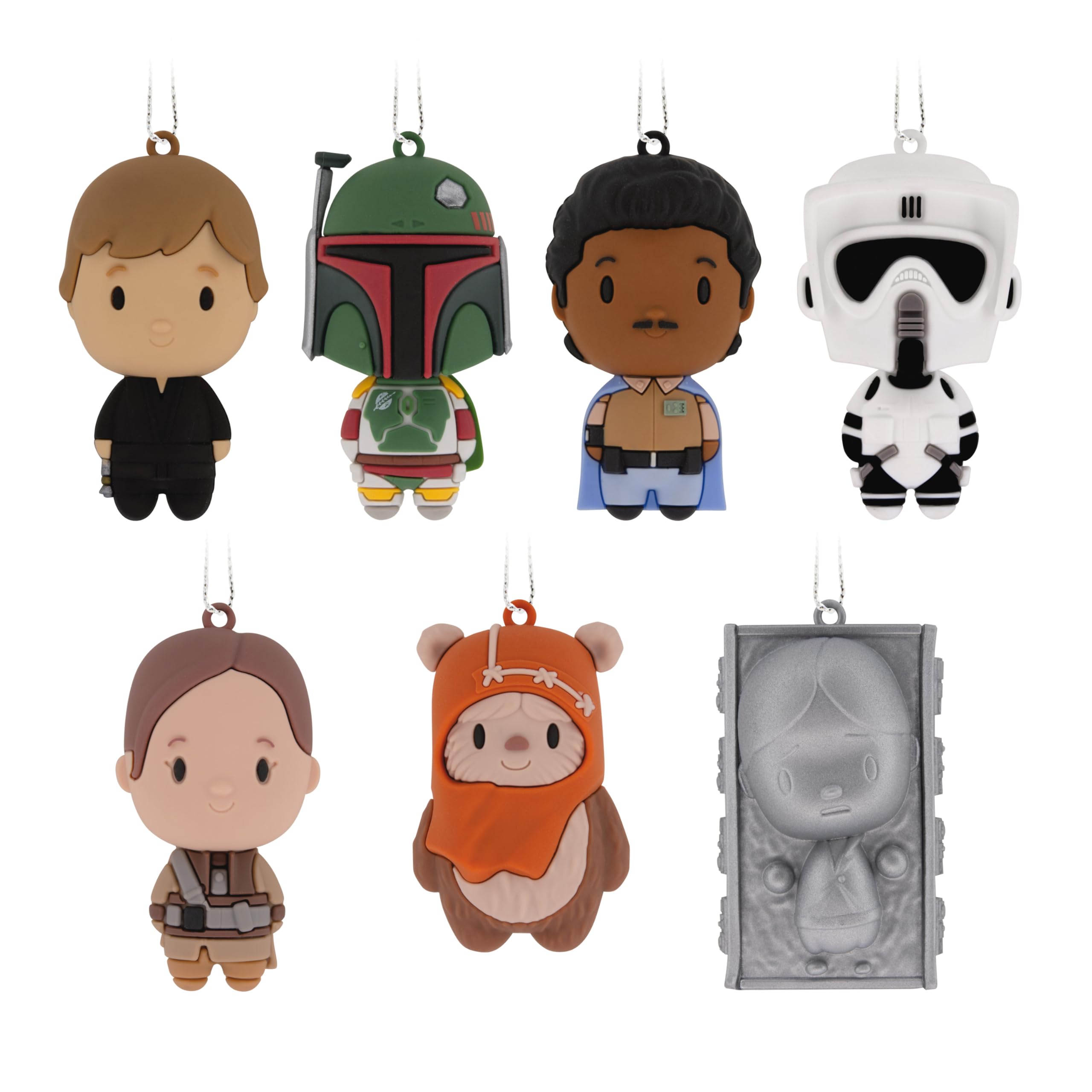 Hallmark Star Wars 2.0 Mystery Star Wars Set 2 Mystery Christmas Ornaments, Shatterproof, Set Of 2