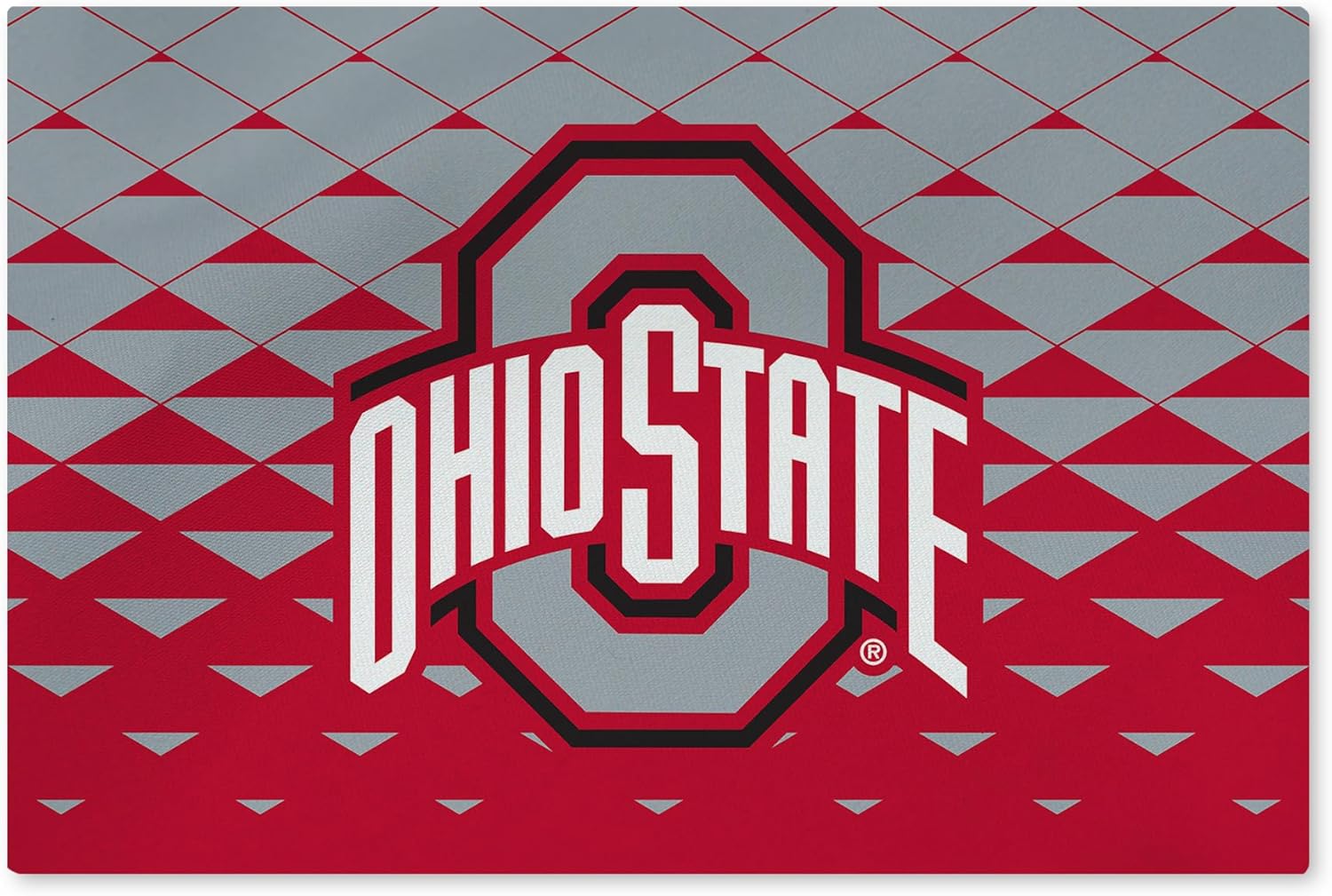 Northwest NCAA Ohio State Buckeyes, Washable Rug, 20 x 32 Inches, Dropzone