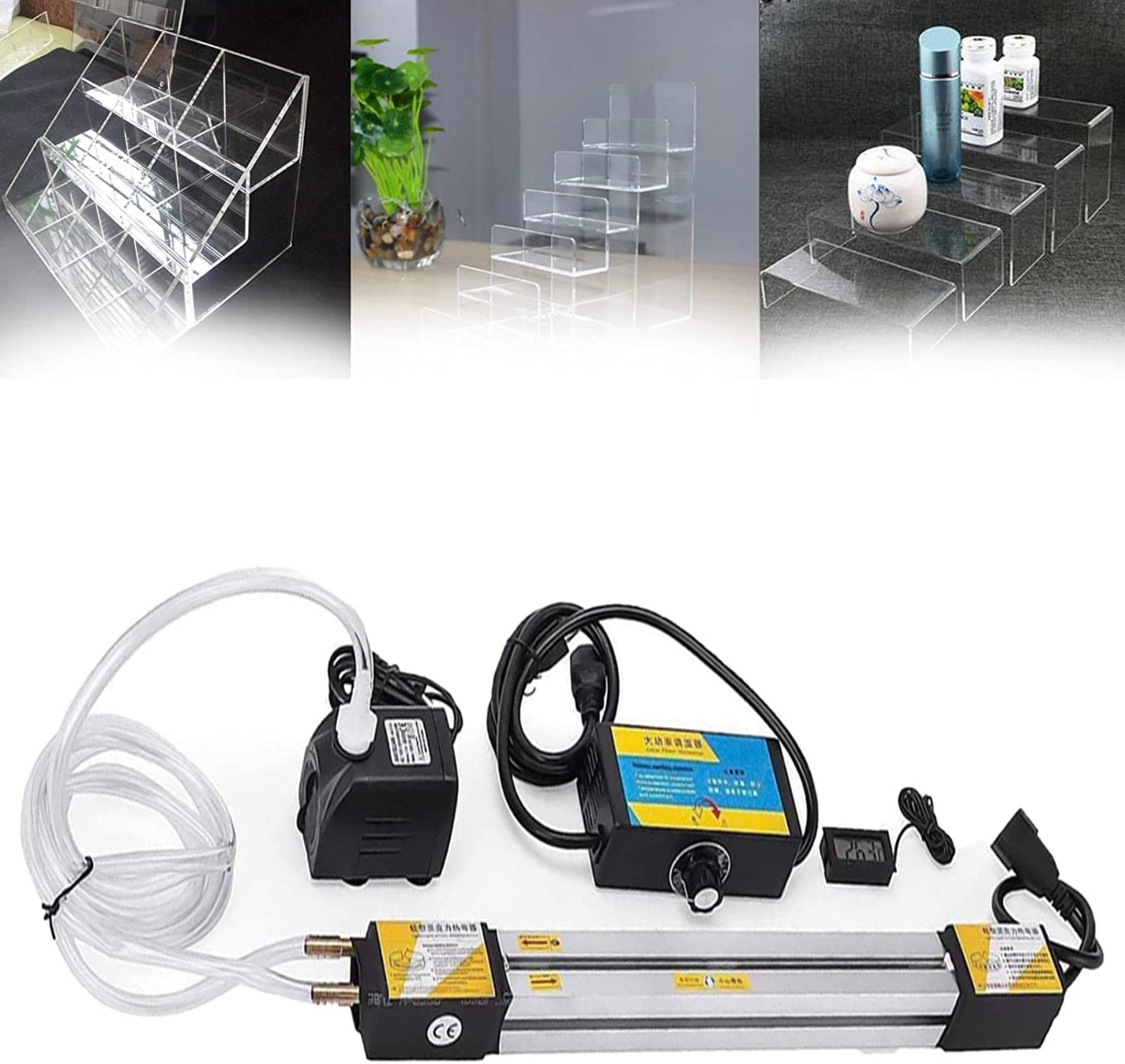 Herramienta MultifuncióN Calentador de Doblado de PláStico de Pvc AcríLico de 1 Mm A 6 Mm de Espesor para La FabricacióN de Letreros Paneles Emisores de Luz,Publicidad,Cajas de Luz,DecoracióN,125cm
