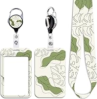 Vista 40 de Soporte para tarjetas de identificación de conciencia sobre el autismo y clip de carrete retráctil, lindo cordón para llaves de rompecabezas