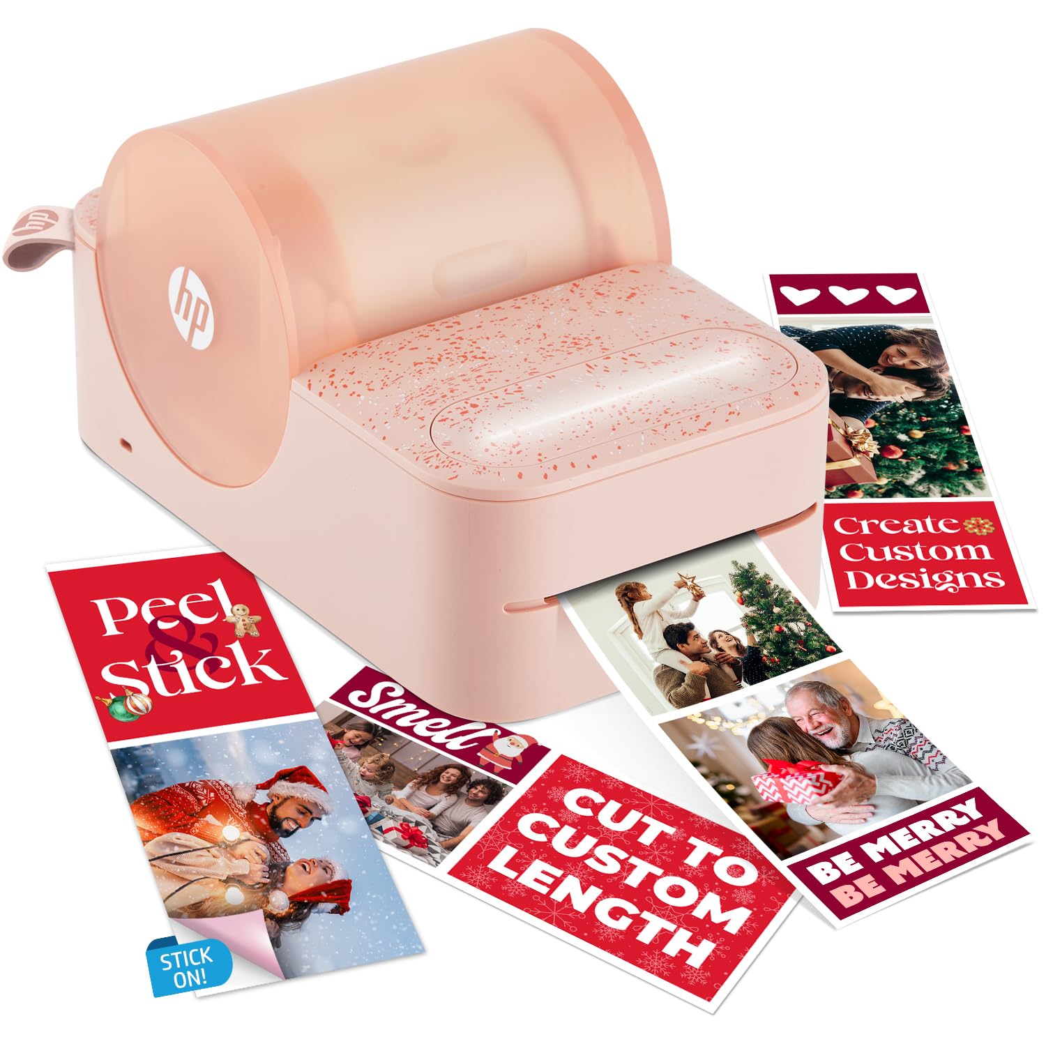 HP Sprocket Panorama Instant Color Label & Smartphone Portable Photo Printer