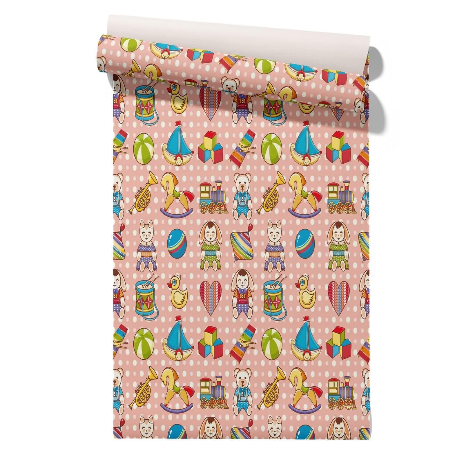 Cevan Style 21 Wallpaper Paste Quick Fix Drawer Liner Kitchen Cute Cartoon Warm 45X300cm