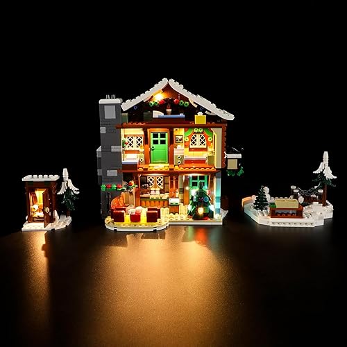 Miniatura 2 de LIGHTAILING Luz para Lego- 10325 Alpine Lodge - Kit de iluminación LED compatible con el modelo de bloques de construcción Lego - NO incluido el