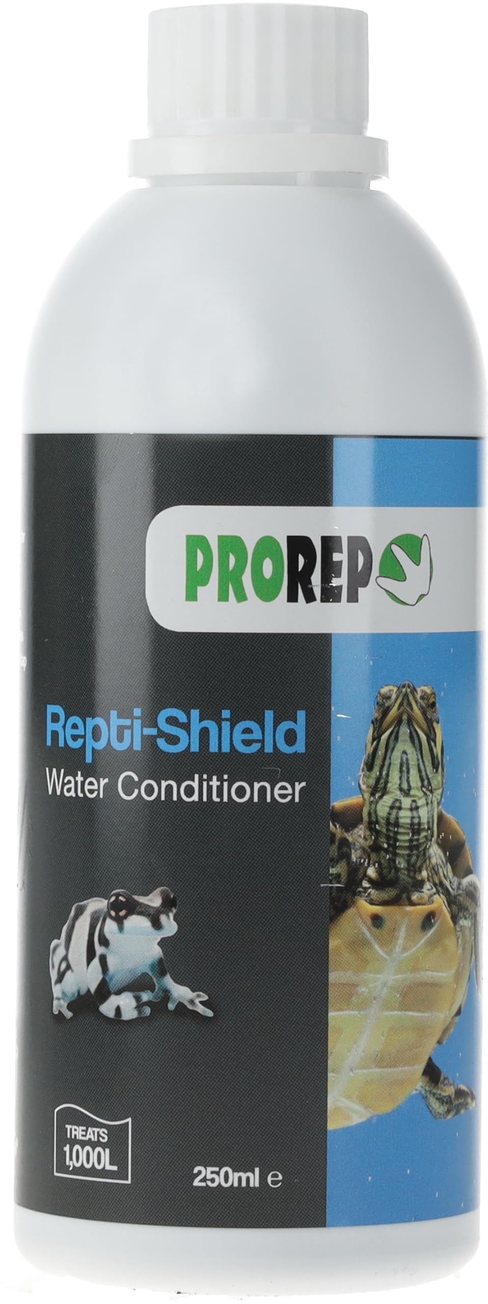 ProRep Repti-Shield Tap Water Purifier For Turtles, Reptiles & Amphibians – Removes Chlorine & Chloramines, Ph Neutral, Aloe Vera Formula, Safe For Tanks, Paludariums & Drinking Water (250ml)