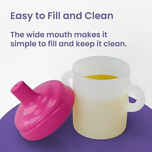 Miniatura 8 de Vaso para sorber de 4 onzas (paquete de 3) | Vasos de plástico para muñecas Baby Alive Accesorios de bebida