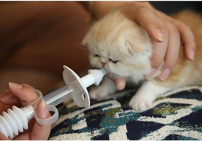This pet feeder syringe is a practical and essential tool for pet owners who need to administer liquid medications or nutrients to their animal companions. Its compact size and easy-to-use design make it a convenient choice for pet owners looking to provide medical care and nourishment to their pets in a stress-free manner. Description by ChatGPT.