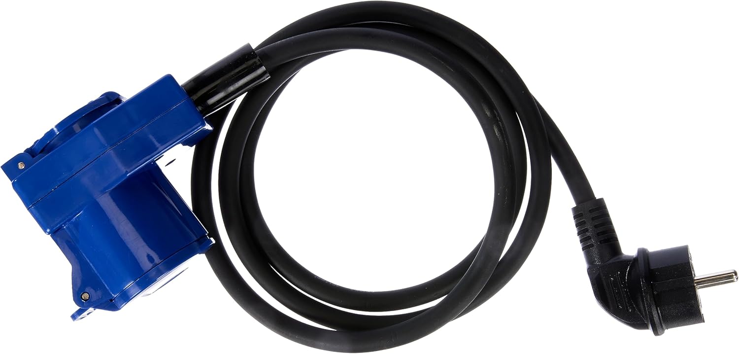 Adattatore Da Campeggio Electraline 1.5m - Prolunga Con Presa CEE E Schuko, IP44, Per Camper, Barca, Cantiere - Foto 10