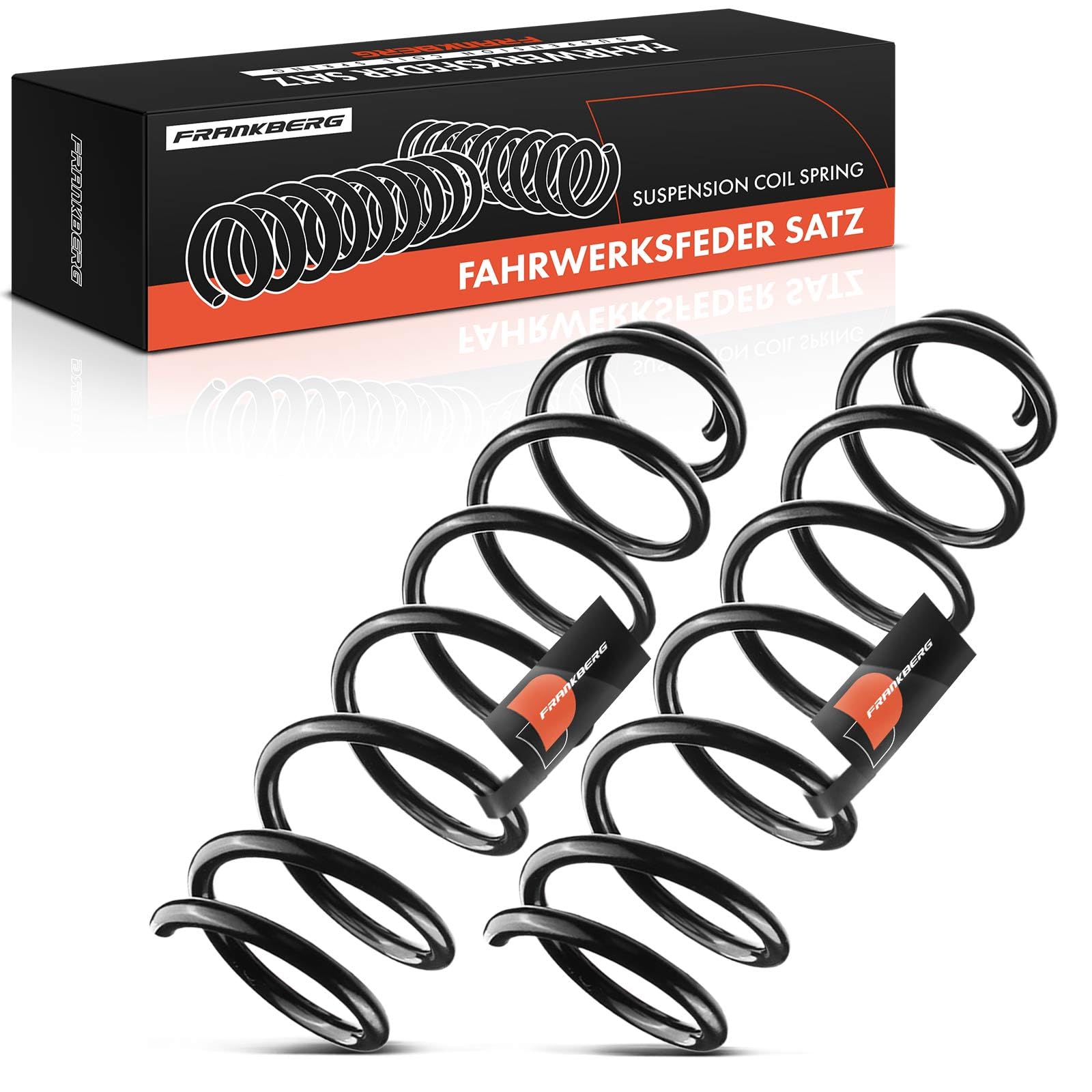 Frankberg 2x Muelles de chasis Muelles de suspensión Compatible con M.e.g.a.n.e III Grandtour KZ0/1 M.e.g.a.n.e III Combi Van KZ0/1 Replace# 550200026R