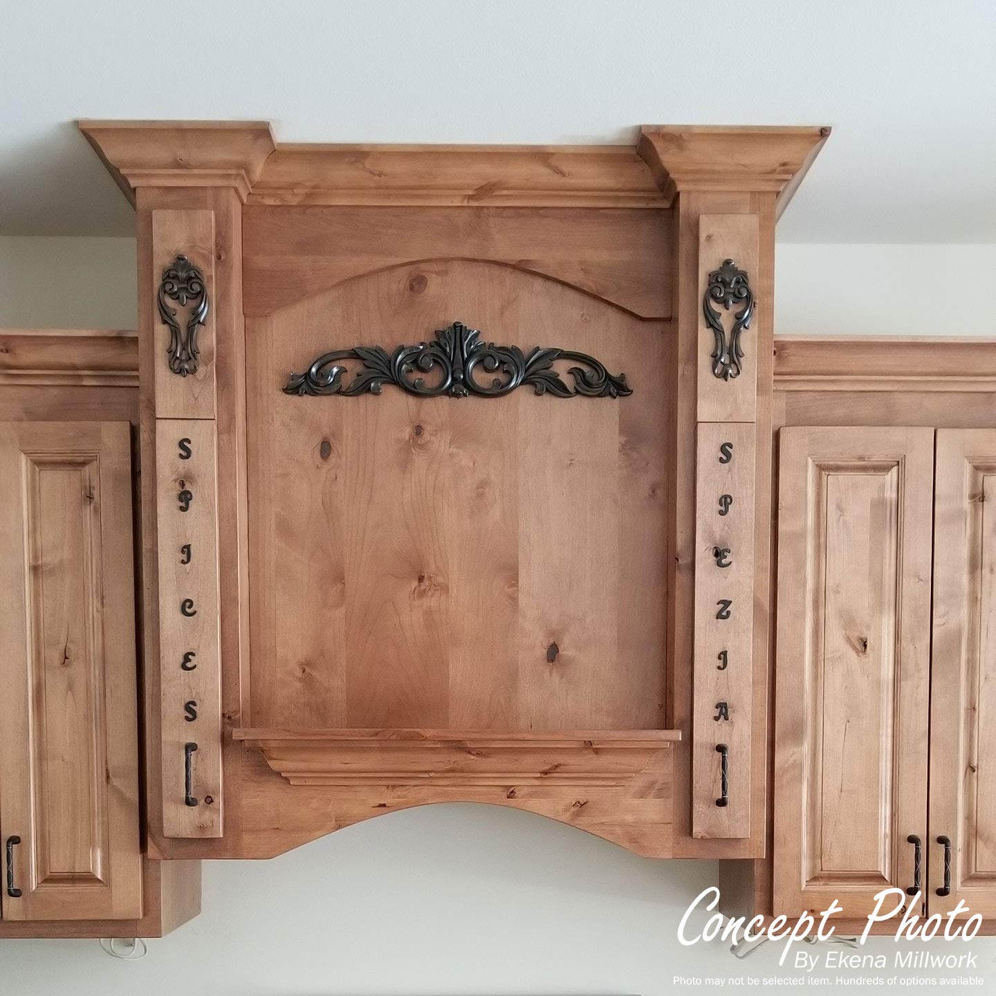 Ekena Millwork ROS04X04X00LA Lanarkshire Diamond Rosette, 5 3/4"W x 5 3/4"H x 5/8"P, Primed