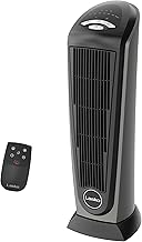 Lasko 1500W Ceramic Tower Space Heater with Remote, Thermostat, Timer & Widespread Oscillation, Portable Electric Heater for Indoor Use, Bedroom & Living Room, 751320