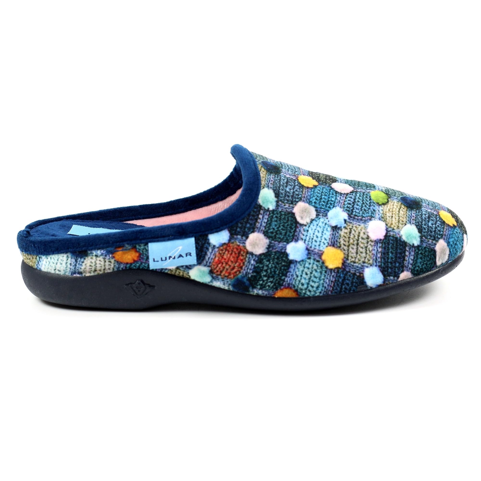 Lunar Ladies Crackle Slip On Slipper