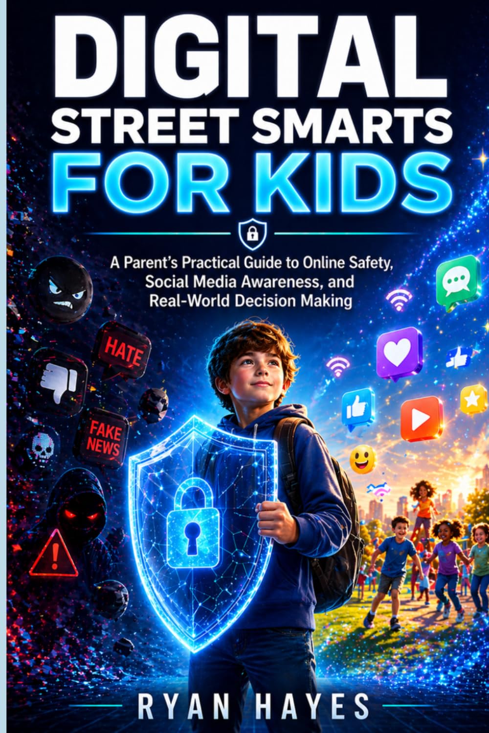 DIGITAL STREET SMARTS FOR KIDS: A Parent’s Practical Guide to Online Safety, Social Media Awareness, and Real-World Decision Making