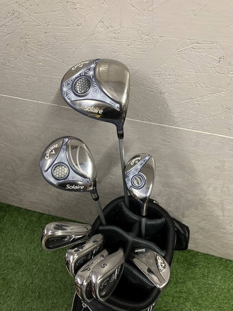 レディースキャロウェイソレイル初心者向けゴルフクラブセット