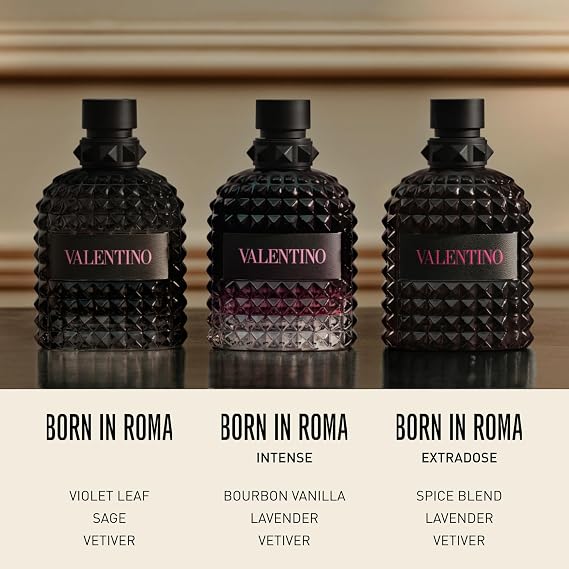 Valentino Born in Roma Uomo Extradose Eau de Parfum Cologne - 3.4 Fl Oz