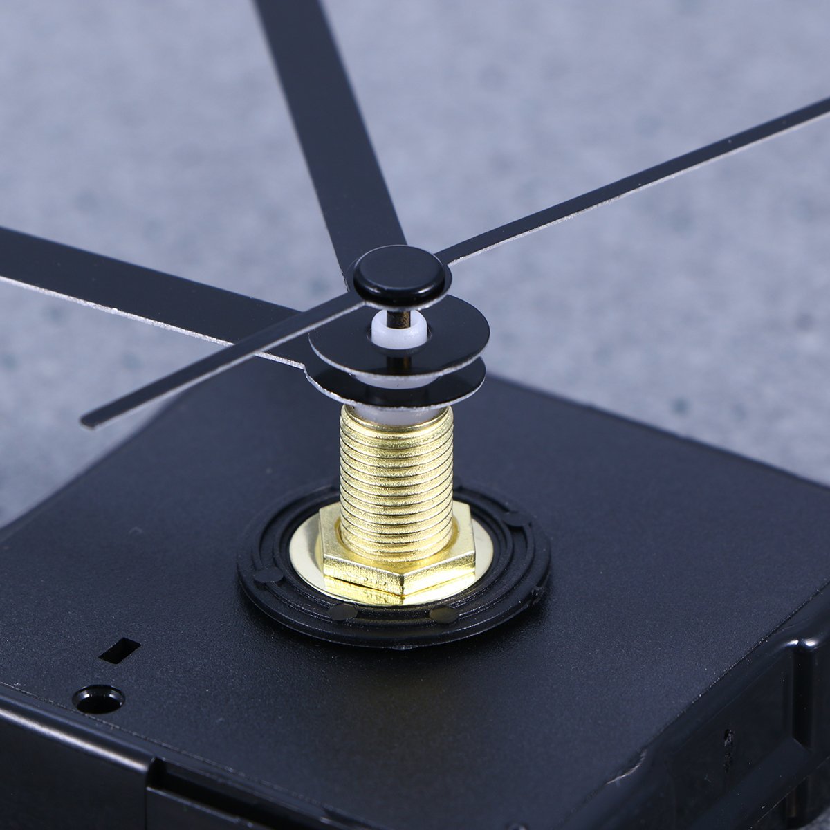 Mécanisme Horloge Murale, Mecanisme Horloge Silencieux Kit, Complet Avec Axe 15mm, Mecanisme Horloge Pile Quartz, Mécanisme Pour Création Et Réparation D'Horloges Murales, Précision Et Silence