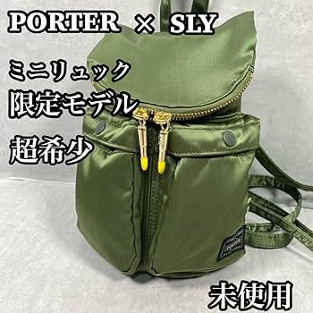 Amazon.co.jp: Porter × SLY タンカー ミニリュック 限定 コラボ