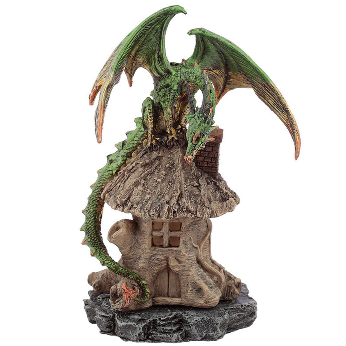 Puckator DRG459 Dark Legends Dragon Forest Dwelling Incense Cone Burner