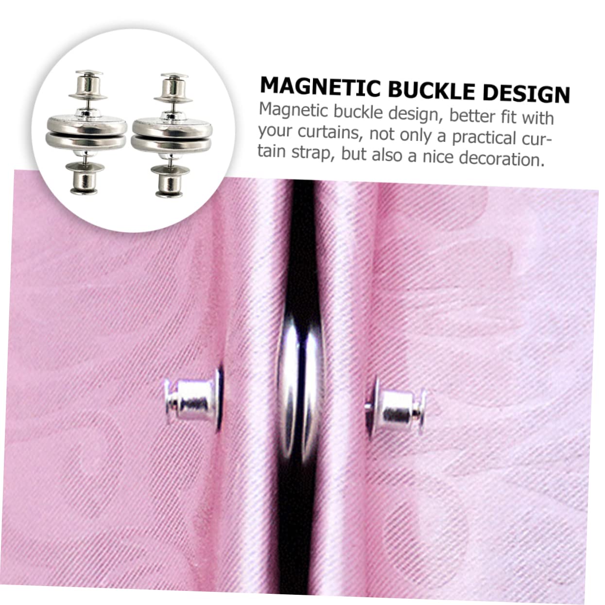 25paare Magnetische Vorhang Raffhalter Einfache Anwendung Ohne Bohren Für Wohnstile Stabile Und Dekorative Lösung Für Vorhänge