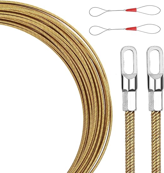 Professional Spring Loaded Wire Running Tool Flat Head Cable Managers