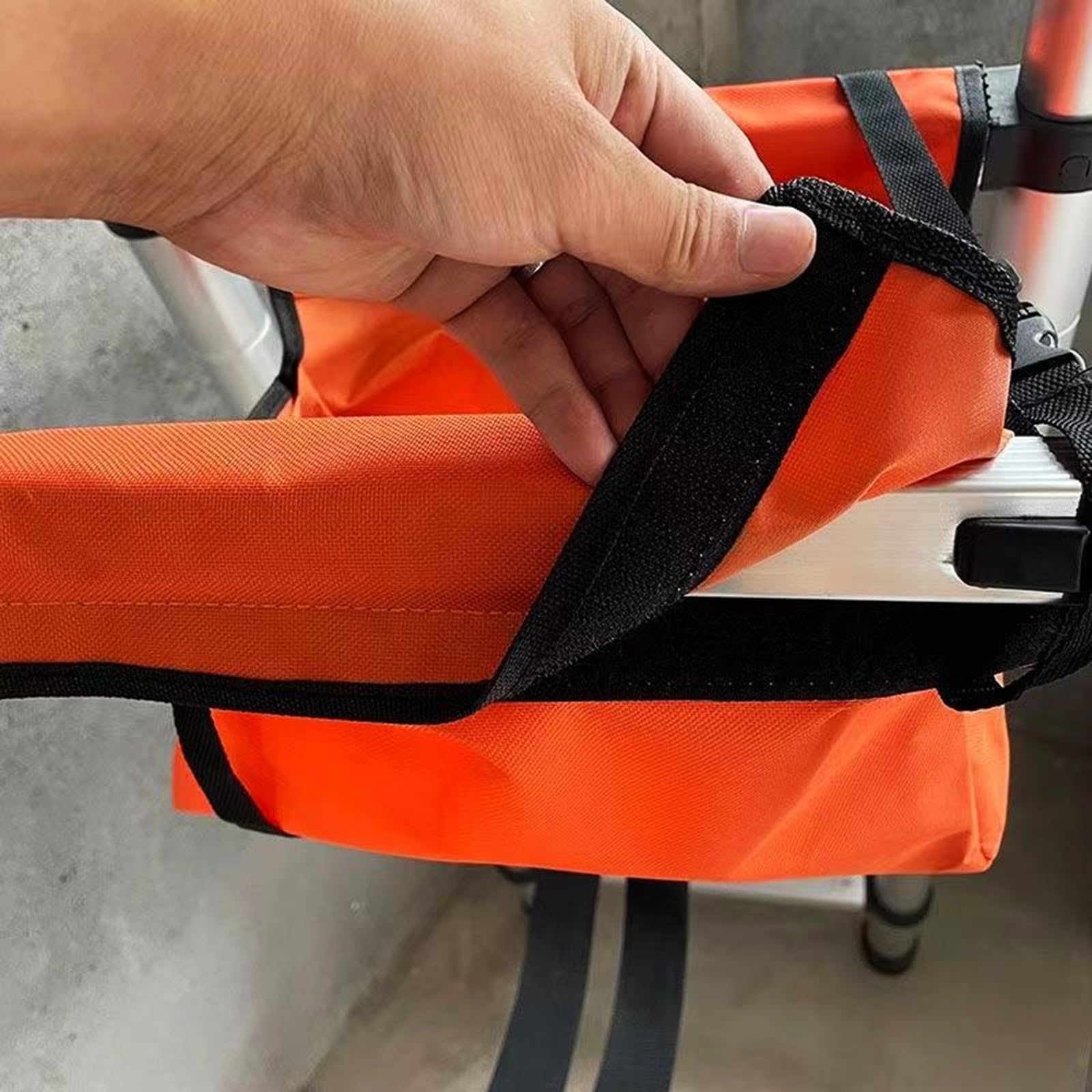 Borsa porta attrezzi telescopica – Kit di accessori multifunzione pieghevole per strumenti a scala, perfetto per lavori di bricolage e progetti fai da te