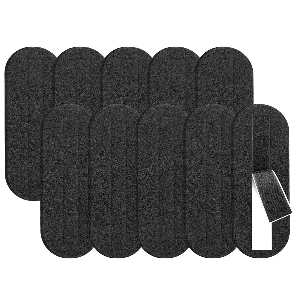 Hndhbfgrt Fan Filters for Ceiling Fan Blades Easy-Stick Strong Fixity Activated Coconut Carbon Fan Filter