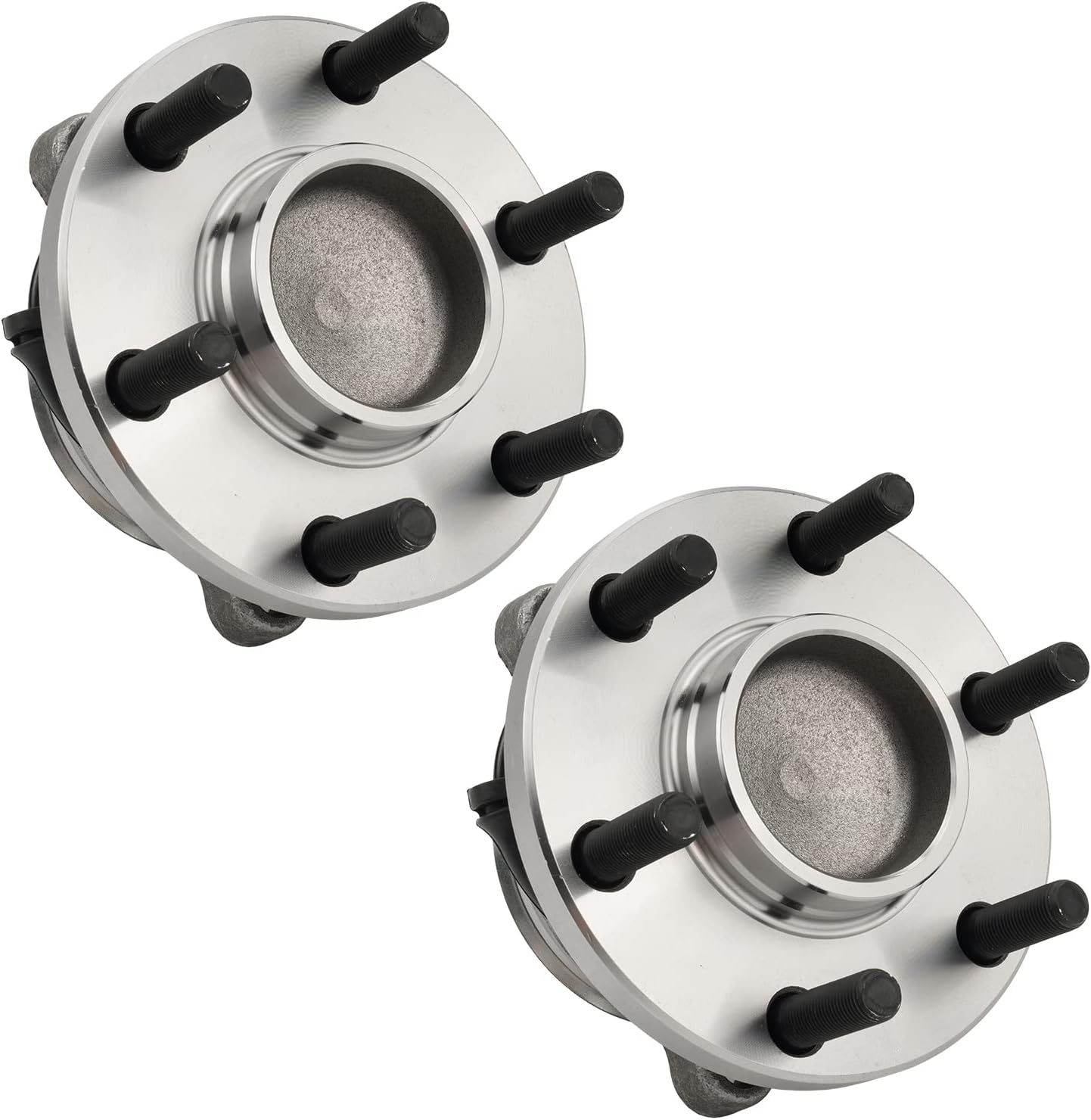 KAX 515064 Front Wheel Bearing and Hub Assembly Compatible with 2005-2023 Nissan Frontier, 2005-2012 Nissan Pathfinder, 2005-2015 Nissan Xterra,2009-2012 Suzuki Equator,2PCS Wheel Bearing 6 Lug W/ABS