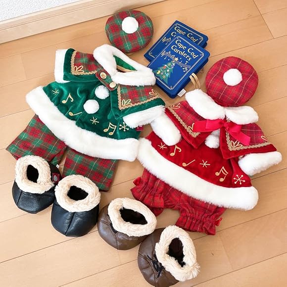 Amazon.co.jp: ダッフィー シェリーメイ 公式コスチューム クリスマス 