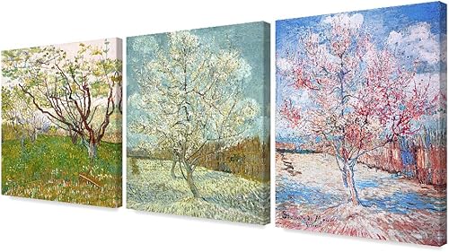 Vista 907 de DECORARTS - Almond Blossom Tree - Vincent Van Gogh Art Reproduction. Giclee Canvas Prints Wall Art for Home Decor 30x24