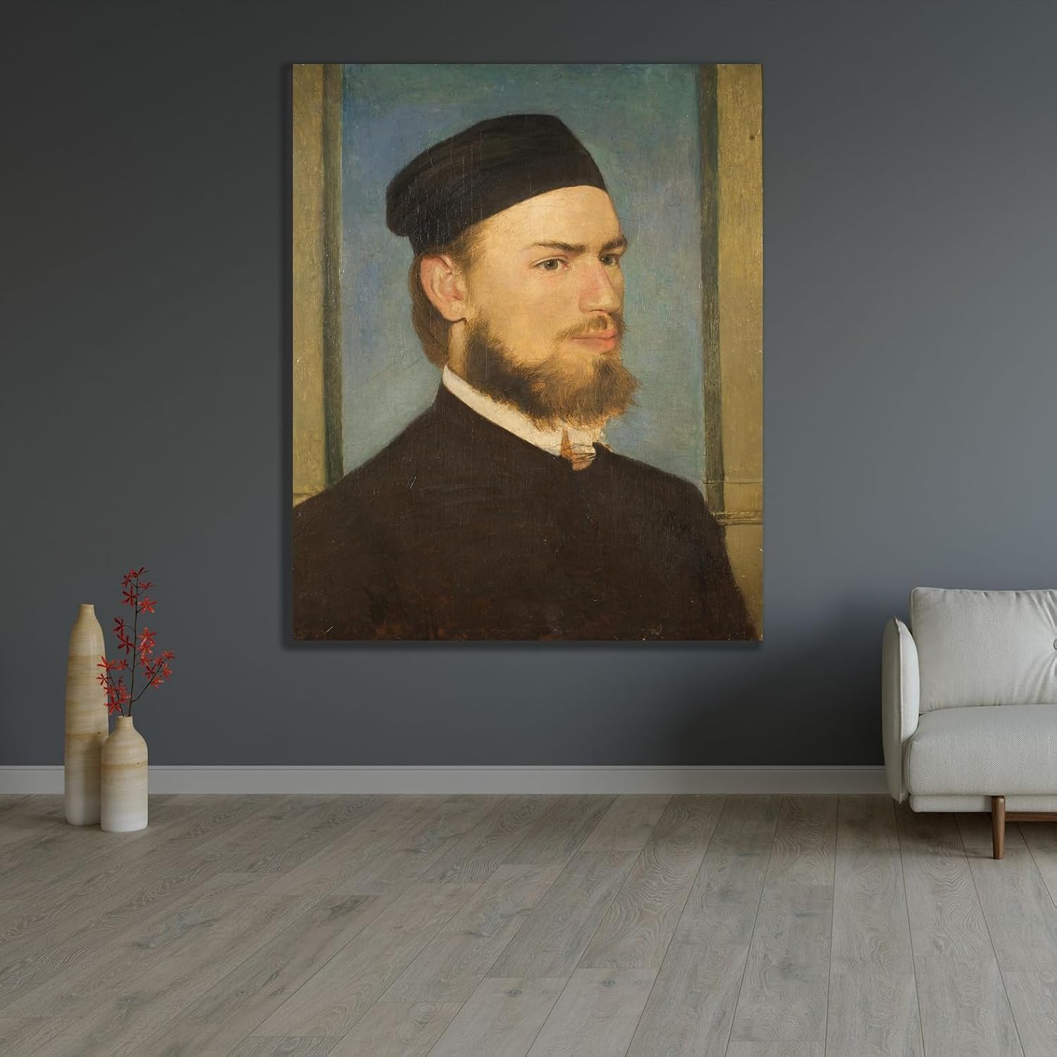 ArtDirect The painter Franz von Lenbach (1862) Unframed Art Print Giclee Poster by Arnold Böcklin - Ready for Framing with Customization Sizes 8x10, 11x13, 16x20, 24x29, 36x44 and 48x59 inches