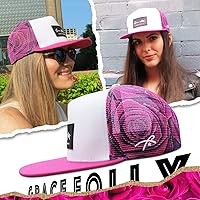 Vista 16 de Grace Folly - Gorra trucker unisex gorra de malla con cierre trasero negro (Black with Fade)