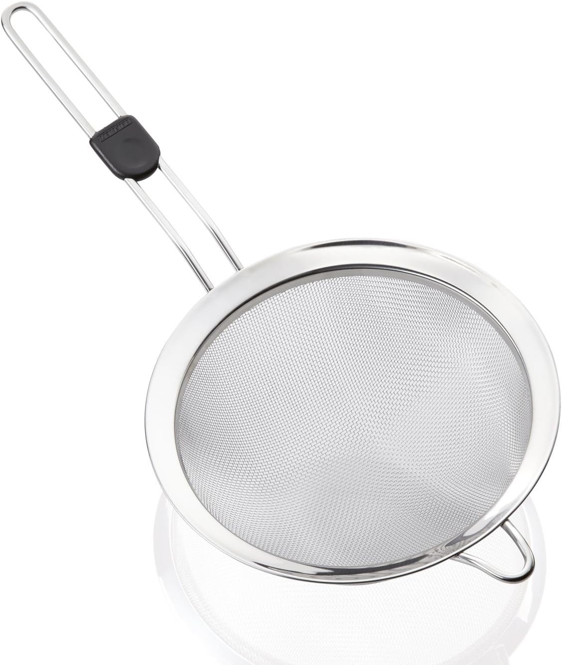 4-teiliges Edelstahl-Sieb-Set Mit Aufhängeöse – Feines Filtersieb Für Fondue, Pasta, Gemüse – Spülmaschinengeeignet & Platzsparend