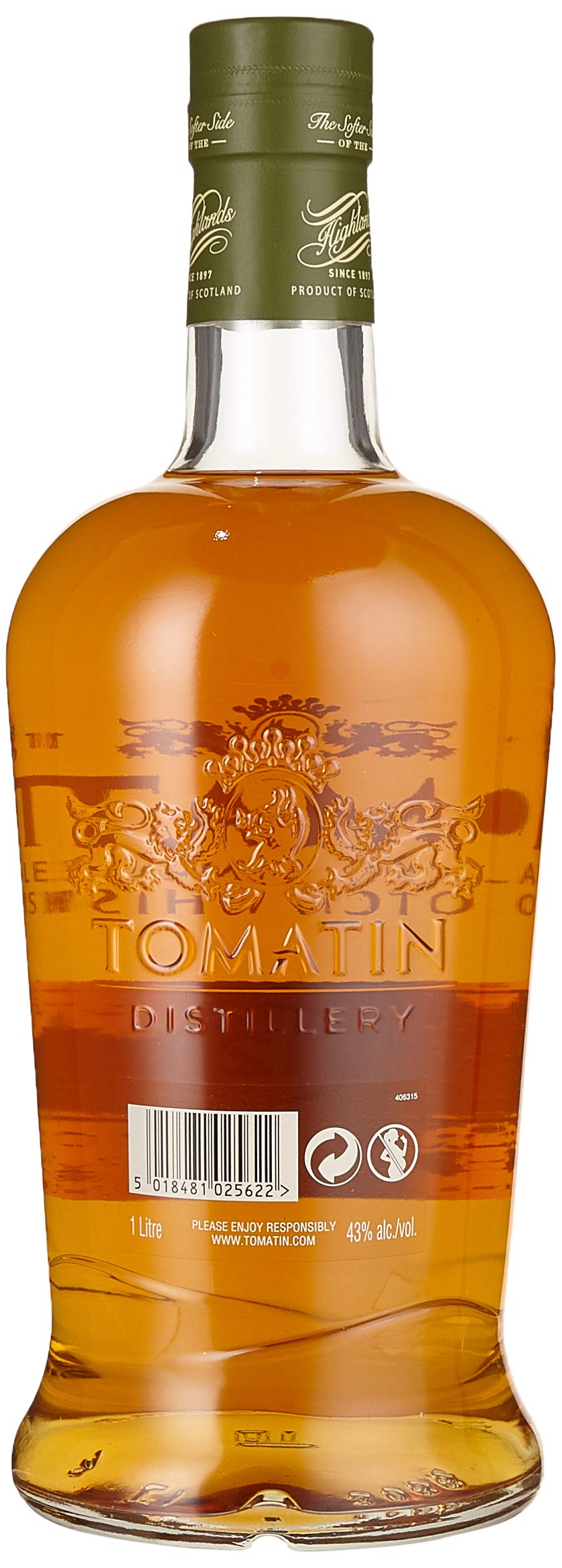Tomatin 12 Years + GB Whisky (1 x 1000 ml)