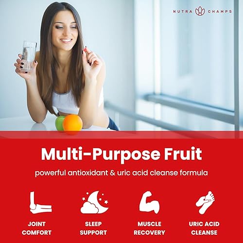 Miniatura 4 de NutraChamps Paquete de 2 gomitas de cereza ácida y gomitas de cúrcuma