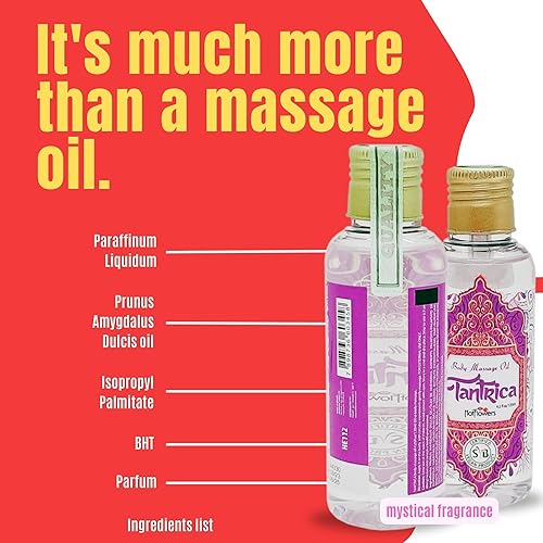 Miniatura 6 de HOT FLOWERS Aceite de masaje corporal sensual Tantrica para mujer - Bienestar intenso y pura sensualidad - Fragancia mística